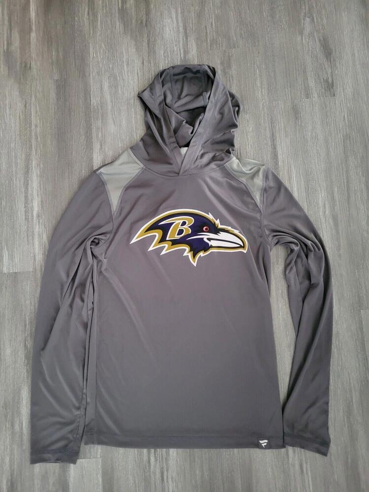 🔥 Fanatics Ravens NFL Sweater Logo Removable Half Ski Mask On Field Henry